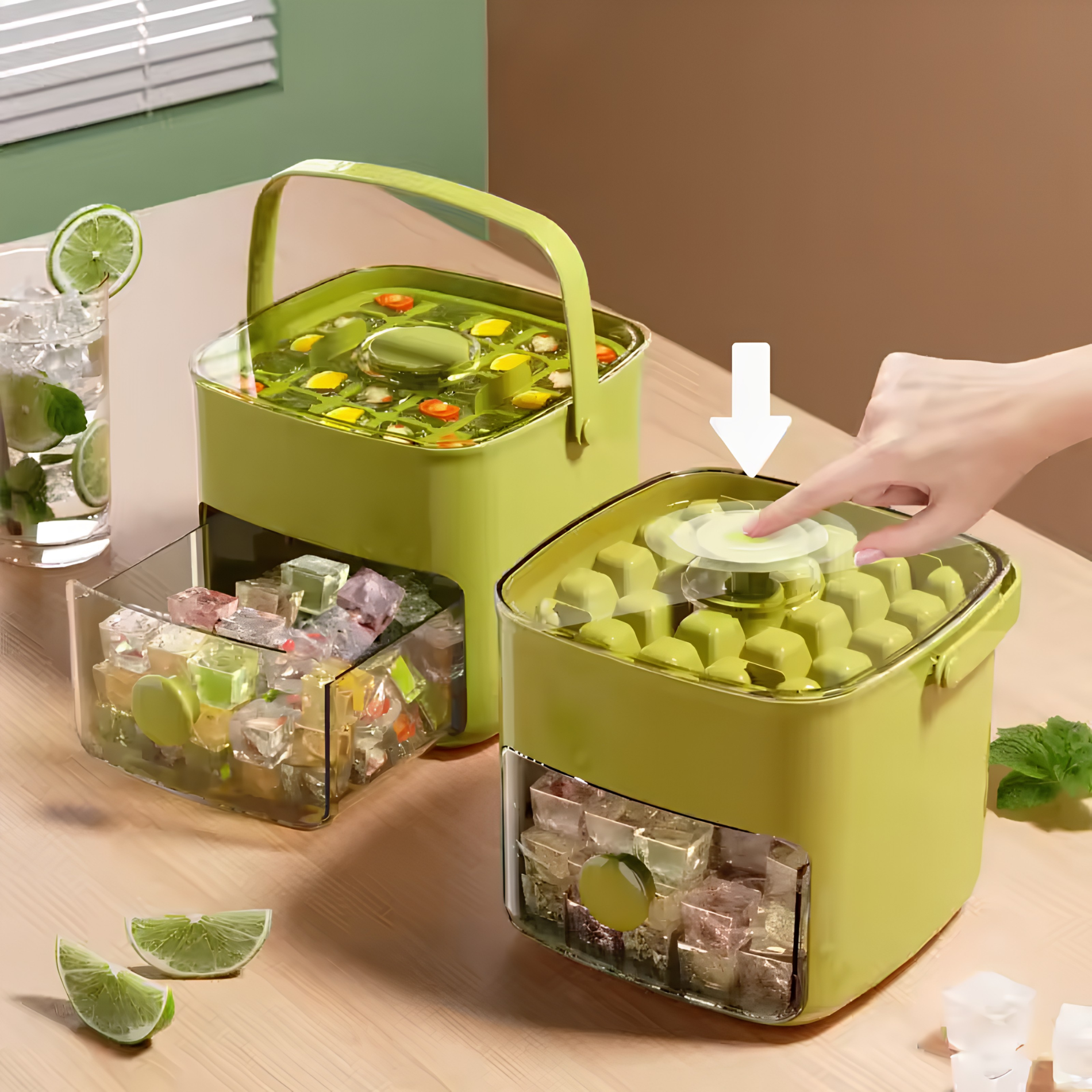 48-Cube Ice Cube Tray with Lid | Tarzans – Tarzans | Strictly