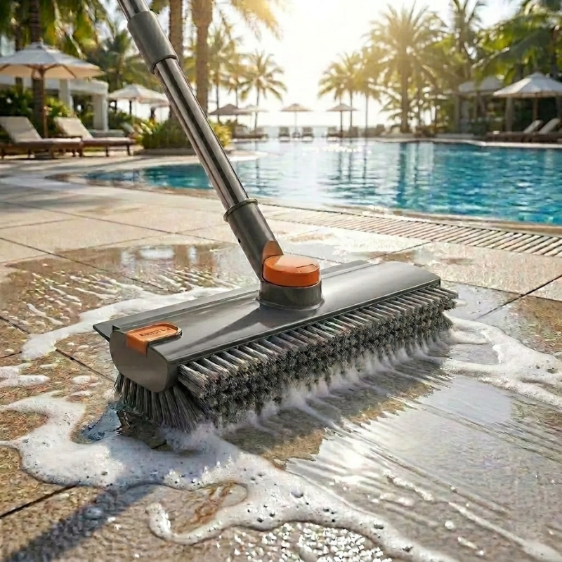 3-in-1 Floor Scrub Brush with Long Handle | Tarzans – Tarzans