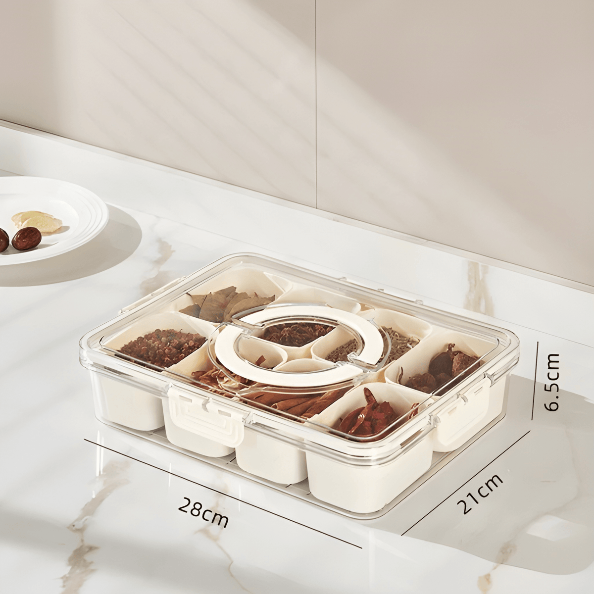 Divided Food Storage Container – Airtight | Tarzans – Tarzans